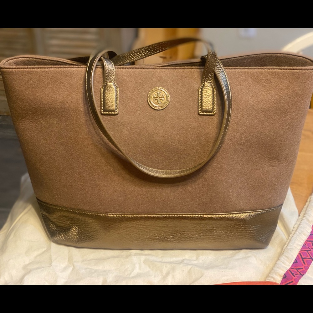 Tory Burch Emma Wool Tote